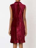 velvet sleeveless dress