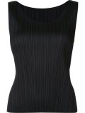 pleated tank top
