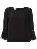 lace detail blouse