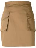 Military mini skirt