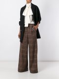 checked tweed trousers