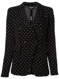polka dot blazer