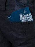 handkerchief back detail trousers