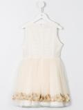 floral embroidered dress