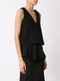 v-neck blouse