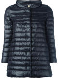 straight collar padded jacket