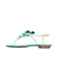 bow embellished sandals
