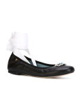 #findmeinwonderland lace-up ballerinas