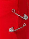 safety pin detail trousers