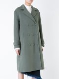 oversized double breasted coat