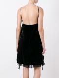 flared spaghetti strap dress