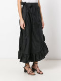 Alda ruffled maxi skirt