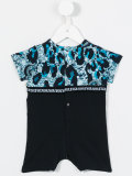 patterned romper