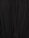 pleated maxi dress