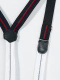 brace detail trousers
