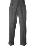 front pleat trousers