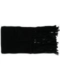 plain knitted scarf