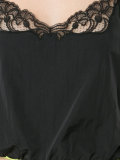 lace trim cropped camisole