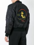 Mickey Mouse patch bomber jacket