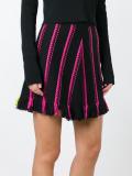 embroidered mini skirt 