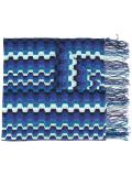 zig-zag pattern scarf
