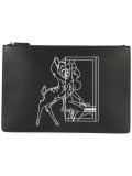 Bambi print clutch