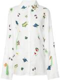 salad print shirt