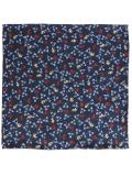 lily print pocket square
