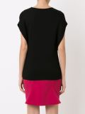 cap sleeves knit blouse