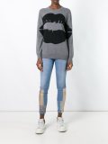 'kiss' print pullover