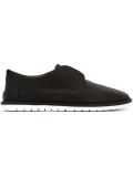 perforated laceless sneakers