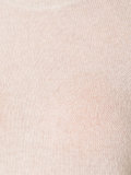 ribbed trim jumper