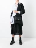logo plaque crossbody bag