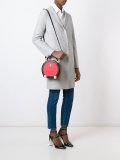 round studded shoulder bag