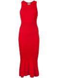 ribbed midi dress