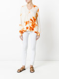 bleached effect jumper