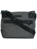 front zip messenger bag