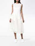 frill floral patchwork dress