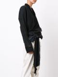 distressed wrap jacket