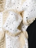 crochet panel structured jumper