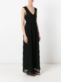 V-neck maxi dress