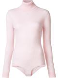 turtleneck knit bodysuit