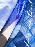 'Seine Blues'围巾
