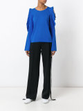 slit sleeves jumper