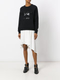 logo print sweatshirt