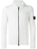 zipped cardigan 