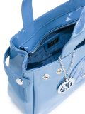 embossed logo medium tote
