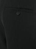 wide-legged cropped trousers