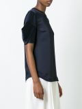 structured sleeve T-shirt