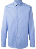 pinstripe long sleeved shirt